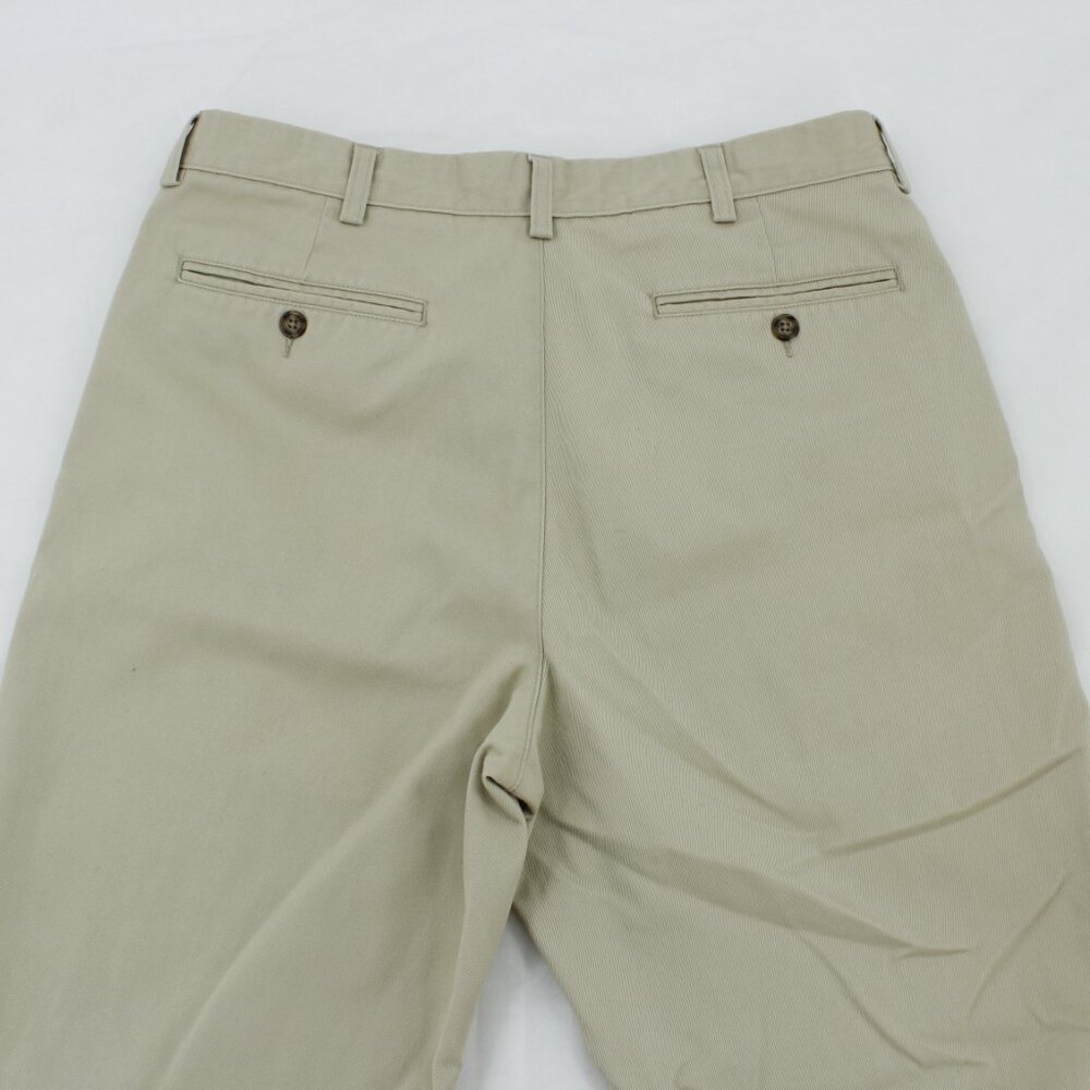 Vintage L.L. Bean Double L Chinos – Khaki – Fit: Classic - Size 35 - Picture 2 of 5